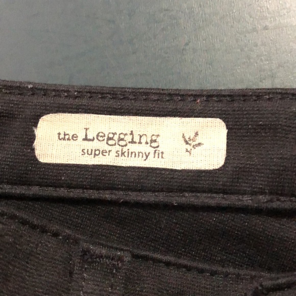 Adriano Goldschmied The Legging Super Skinny Fit Pants, Size 26, Black - Picture 5 of 6